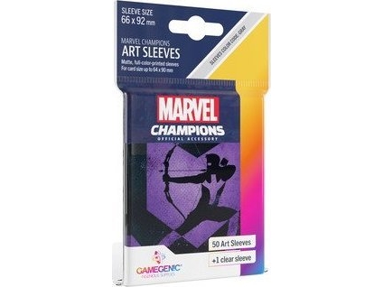 Gamegenic Marvel Champions Art Sleeves (66 x 92 mm) Hawkeye 50+1 stk.
