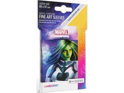 Gamegenic Marvel Champions Fine Art Sleeves (66 X 92 Mm) Gamora 50+1 Stk.