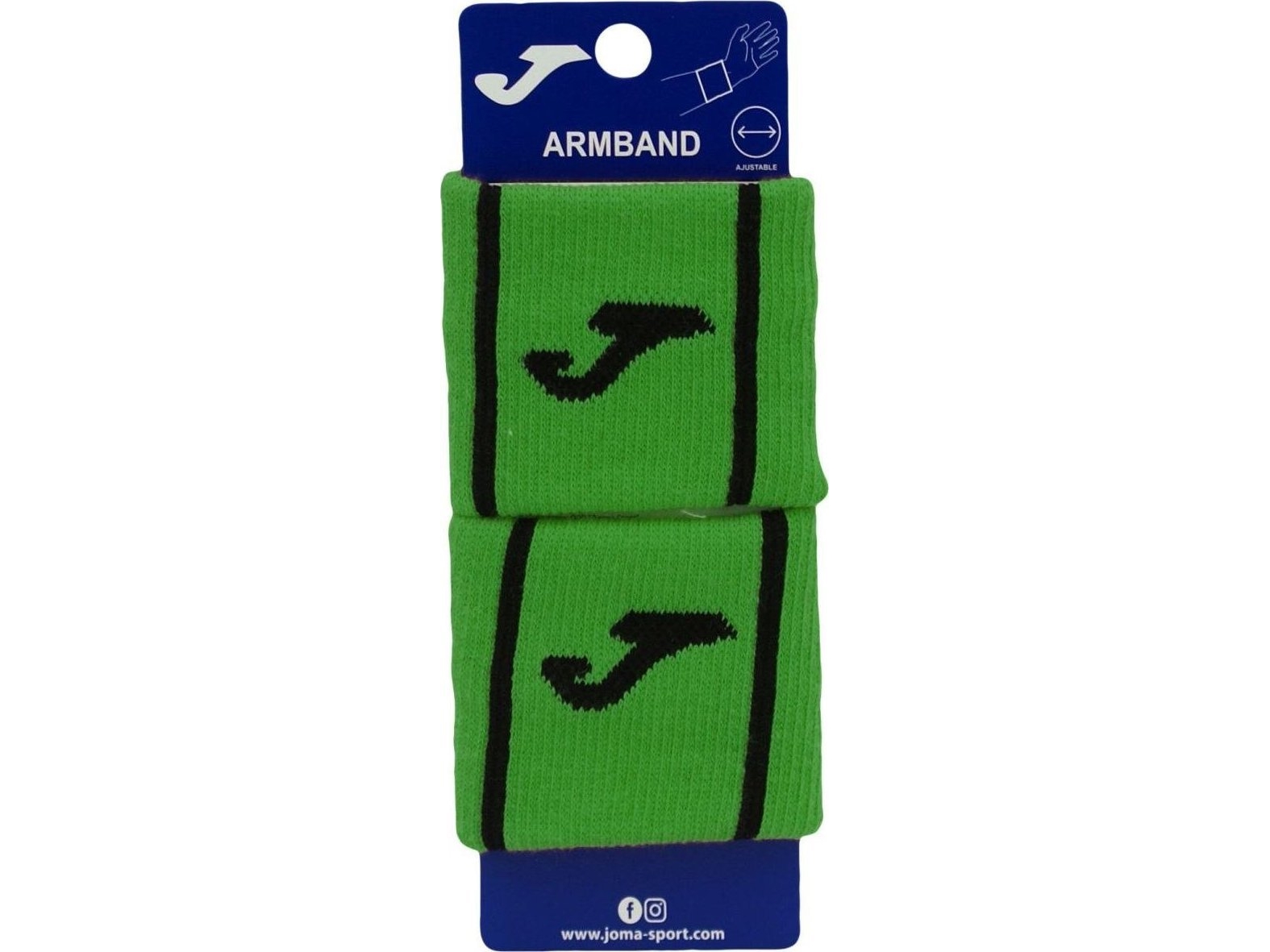 Joma FROTTING-armbånd DOUBLE JOMA GAME GREEN