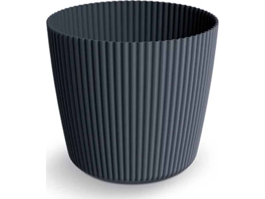 Prosperplast Doniczka Milly Round - antracit DMI110-S433 sr. 109 mm