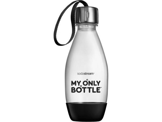 SodaStream My Only, Dagligt forbrug, 500 ml, Skruelåg, Plast, Sort, Transparent, Voksen