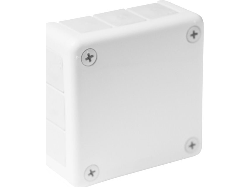 ViPlast Box n/t white without terminal blocks with threadless 12-inlet dimensional/external 98x98x42 mm IP55 ViPlast 3689