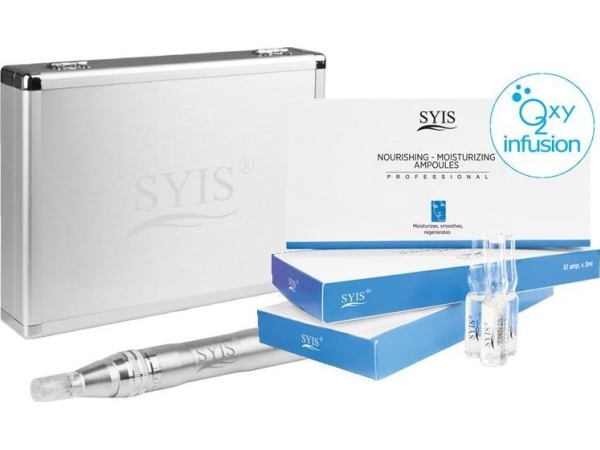 Syis MICRONEEDLE PEN 05 sølv + Syis kosmetik