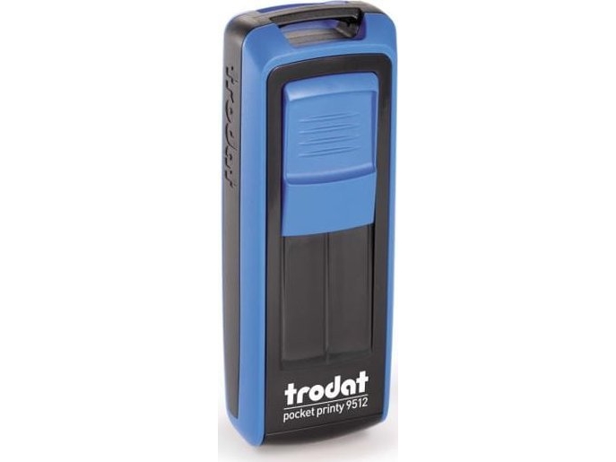 Trodat Stamp 9512 POCKED PRINTY BLACK 47X18MM