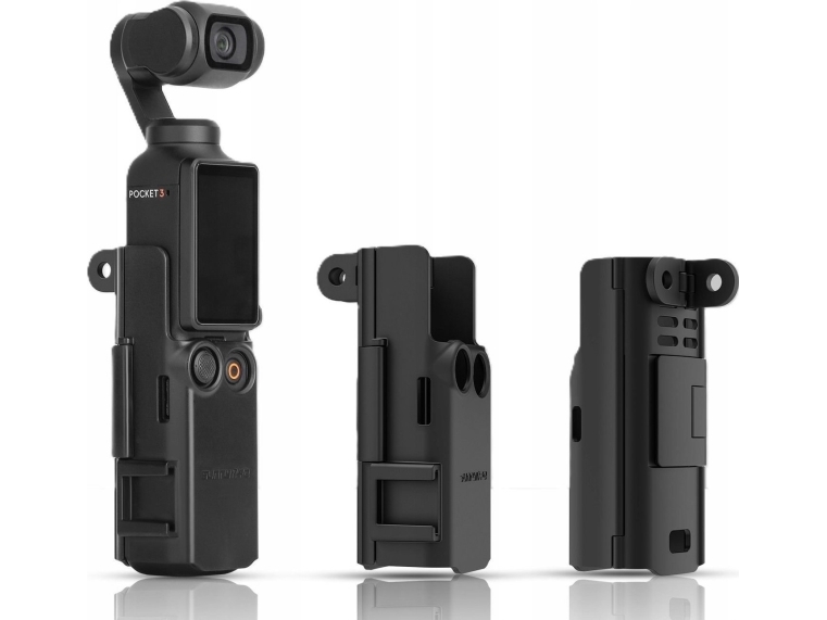 Sunnylife Gehäuseabdeckung Handgriff Seitenhalterung Für Gopro System Für Dji Osmo Pocket 3 / Op3-Bk743-D