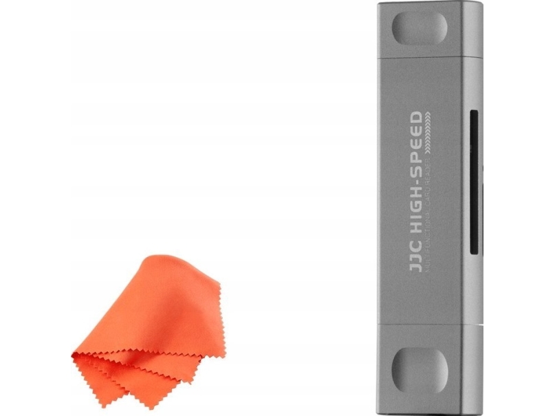 Jjc Memory Card Reader Cr-Ucl1 Gray Sd- Og Microsd-Kortlæser