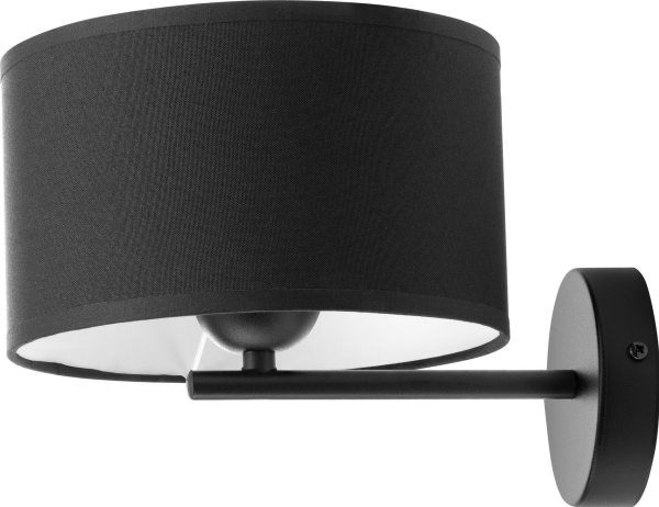 Orno Rollo Wandleuchte, Max. 1X15w, Schwarz