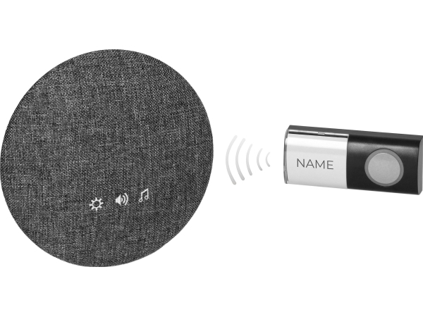Orno Falante Kabellose Batteriebetriebene Türklingel, Lernsystem, 38 Melodien, 200 M