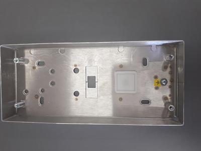Carruzzo Aco Cdn-P-S Nt Kleine Cdn-Aufputz-Rahmen Mit Abdeckung Für Cdnp5/6, Cdnc/B, Cdna