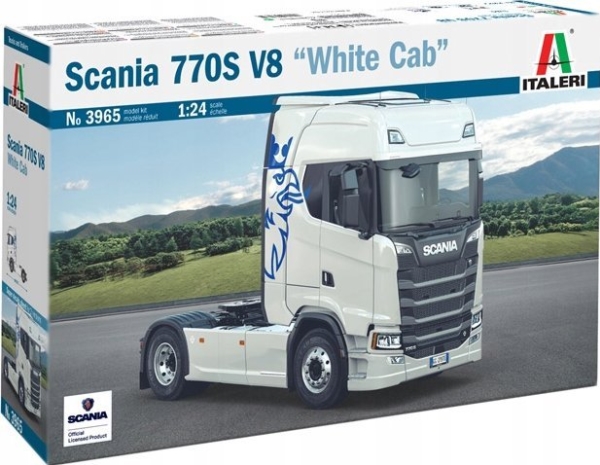 1:24 Scania S770 V8 'white cab'