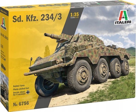 Italeri Plastikmodel Sd.Kfz. 234/3 1/35
