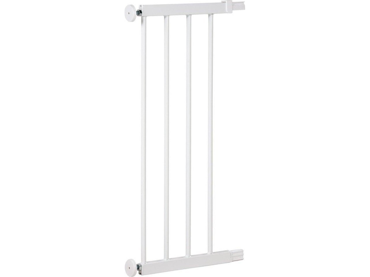 Safety 1St Auto Close, Sikkerhedslåge Udvidelse, Hvid, Stål, 1 Stk, Flat Step, Auto Close, Easy Close Metal And Essential Metal Gate, 280 Mm