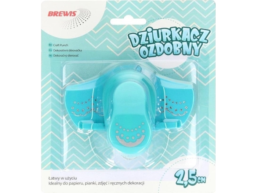 Dekorativ Hullemaskine - Frill 2,5 Cm