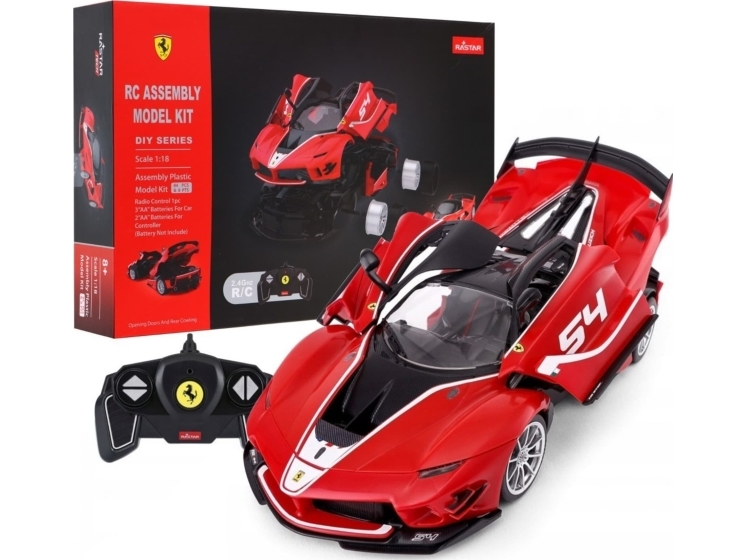 Ferrari FXXK Fjernstyret Bil Byggesæt 1:18, 2.4G