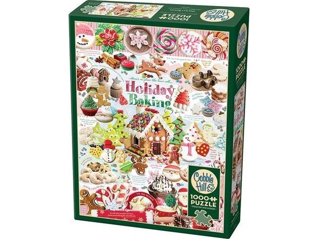 Puzzle 1000 julebagning