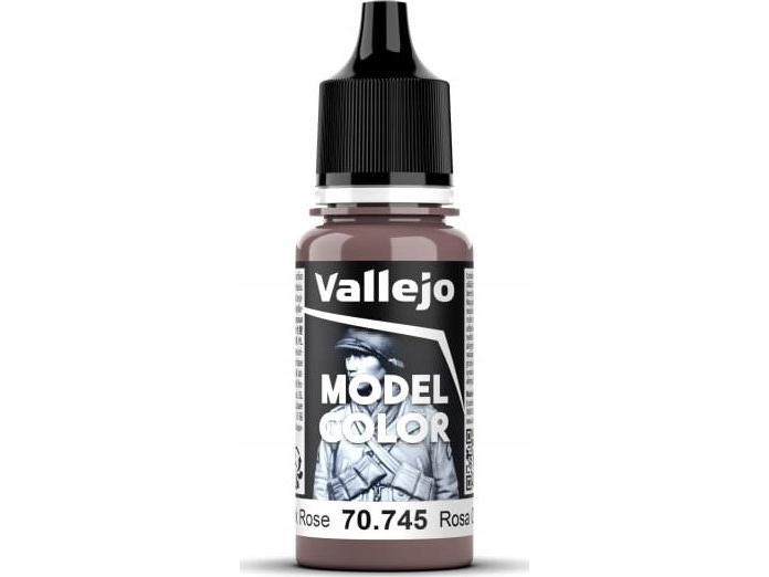 Vallejo Model Color 70.745 - Dark Rose (18 ml) | Hobby - Färg vattenbaserad - Modell Färg | GameStuff