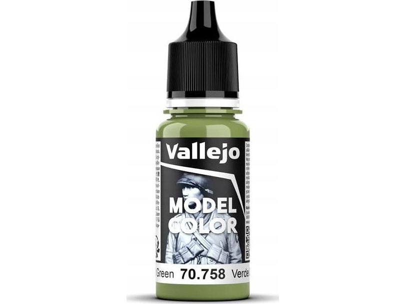 Vallejo - Model Color - Bright Green Mat - 18 Ml - 70758
