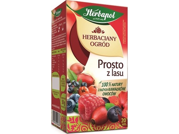 Herbapol Herbaciany Ogród Prosto Z Lasu Frucht- & Kräutertee Mit Waldfruchtgeschmack, 20 Stück (24953952)