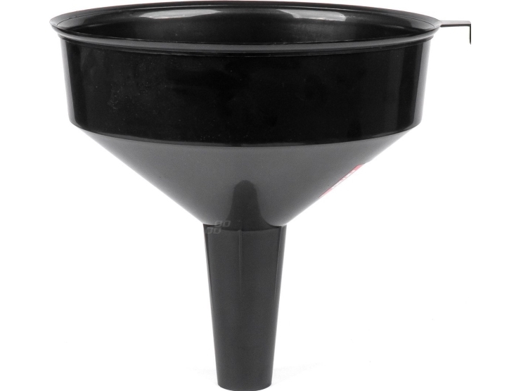 AMiO Universal sort plasttragt til brændstof væske vand 30 cm amio-04047