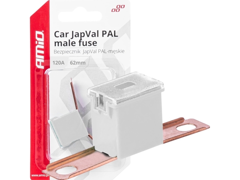 AMiO bilsikring japval pal mellem 62 mm 120A AMiO-03434
