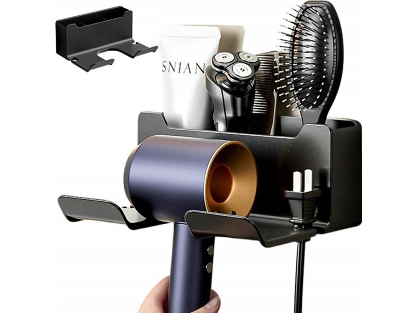 ATL DA202 Väggfäste för hårtork svart | Datortillbehör - Övriga datortillbehör - Övriga tillbehör | GameStuff