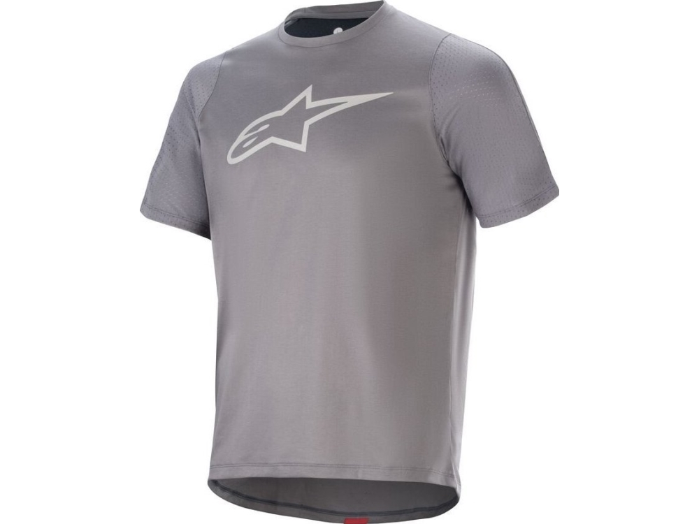 Alpinestars T-shirt med kort ærme ALPINESTARS A-DURA DRY ASTAR SS JERSEY, mørkegrå str. M