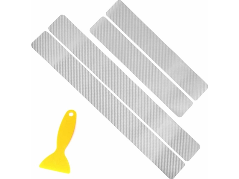 ATL AG759A Klistermärken för tröskelskydd 4 st silver | Bilvård & Biltillbehör - Utvändiga utrustning för bilar | GameStuff