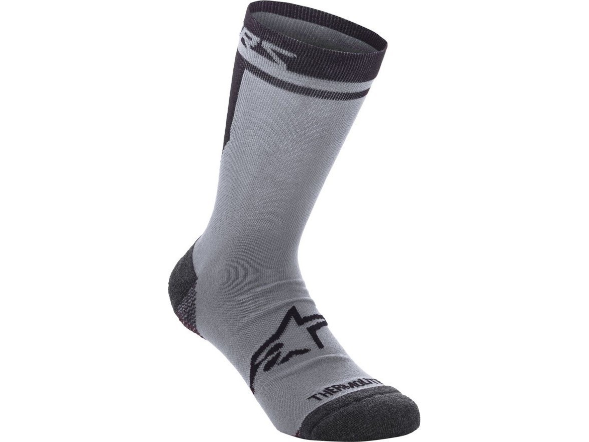 Alpinestars Skarpetki ALPINESTARS WINTER THERM SOCKS 17, gray black Rozmiar: M | Kläder & Säkerhet - Arbetskläder - Strumpor | GameStuff