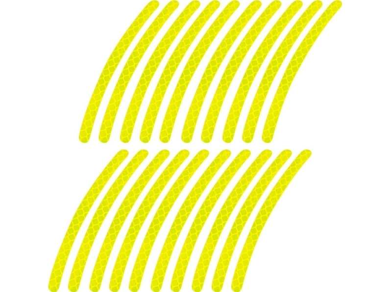 AMiO Reflekterende klistermærker til cykel- og bilhjul amio-03112