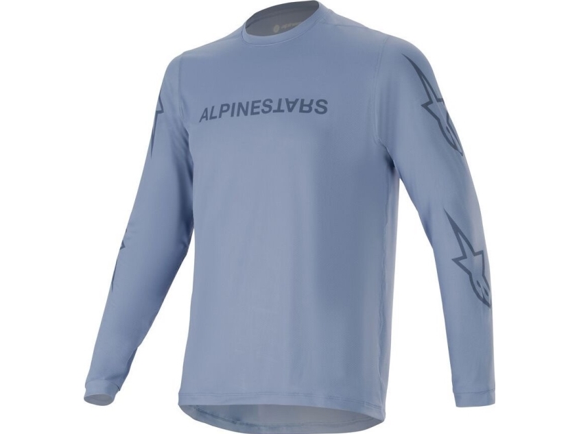 Alpinestars långärmad T-shirt ALPINESTARS A-DURA SWITCH LS JERSEY, Infinity Blue Storlek: S | Cykling - Kläder - Cykelkläder | GameStuff