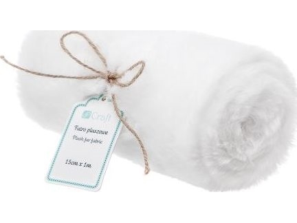 Dp Craft Bordspejl / Plysset Dpcraft 15 Cm X 1 M Hvid Dalprint