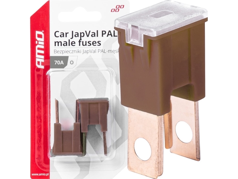 Amio Bilsäkringar Japval Pal Male 2 St 70A Amio-03401