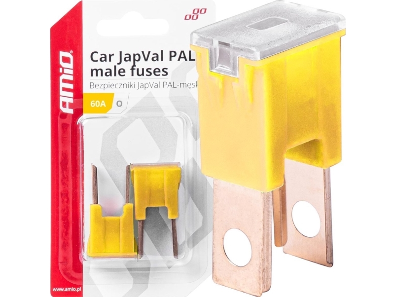 AMiO Auton sulakkeet japval pal uros 2 kpl 60a amio-03400 amio-03400