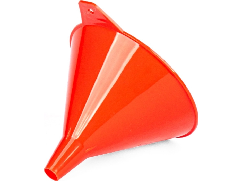 AMiO Universal plasttragt lille til brændstof væske vand 14 cm amio-04041