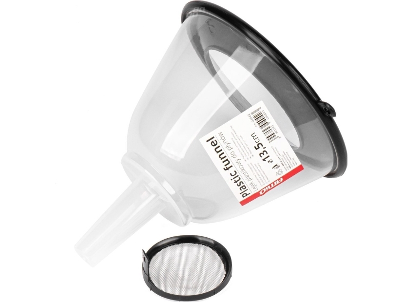 AMiO Universal plasttragt med låg til væsker vand 13,5 cm amio-04042