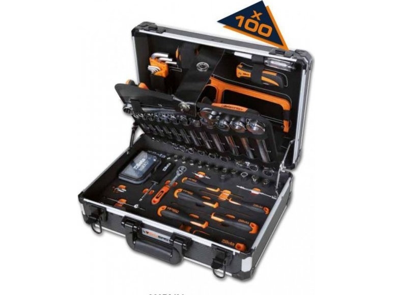 Værktøjssæt BETA værktøjssæt til værksted i kasse EASY 100 dele (1 sæt)