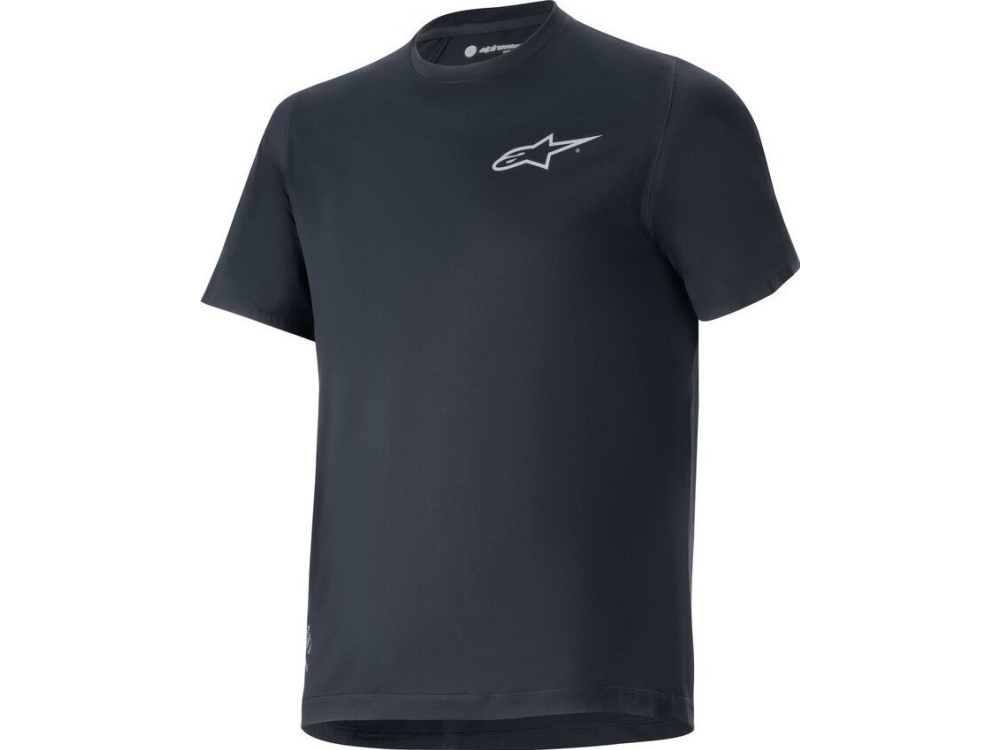 Alpinestars kortärmad T-shirt ALPINESTARS A-ARIA ASTAR SS JERSEY, Svart Storlek: L | Cykling - Kläder - Cykelkläder | GameStuff