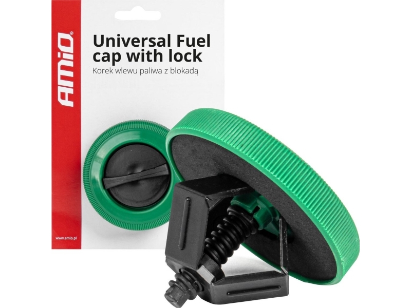 AMiO brændstofpåfyldningsstuds universal nødbrændstofprop med lås amio-04048