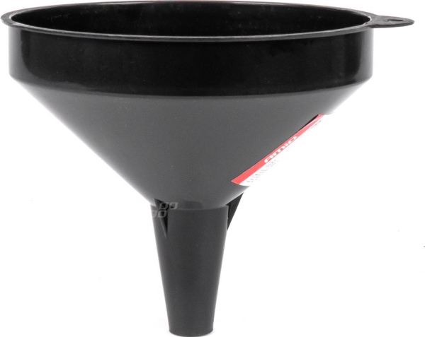 AMiO Universal sort plasttragt til brændstof væske vand 14,5 cm amio-04045