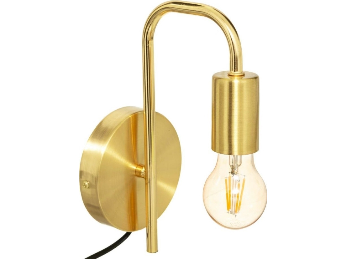 Atmosphera KELI vägglampa i metall, Ø 12 cm
