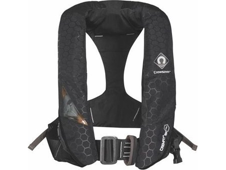 Crewsaver Crewfit+ 180N Pro Sort, med soft loop D-ring