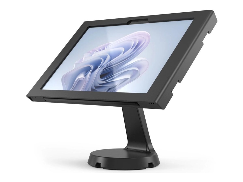 Compulocks Surface Go (1-4) Apex Enclosure Wall Mount - Montagesatz (Gehäuse, Ständer) - Für Tablet - Abschließbar - Metallrahmen - Schwarz - Bildsch