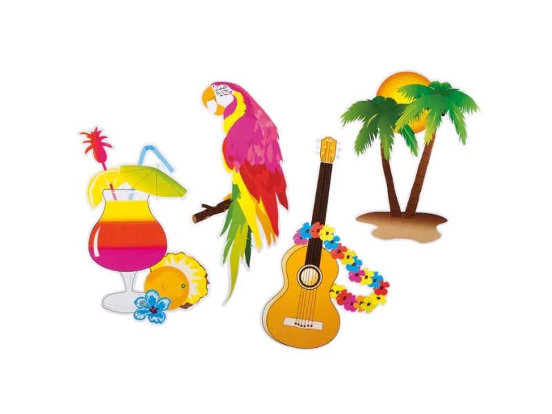 Hawaii Wanddekorationen