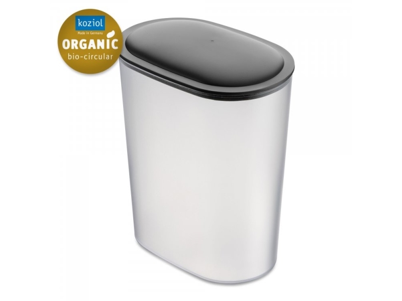 Koziol 4065701, Universalbeholder, 2,5 L, Grå, Transparent, Aftageligt Låg, 115 Mm, 176 Mm