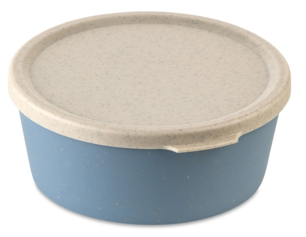 Koziol Connect Bowl, Schüssel, Rund, 0,4 L, Blau, Karbon, 128 Mm