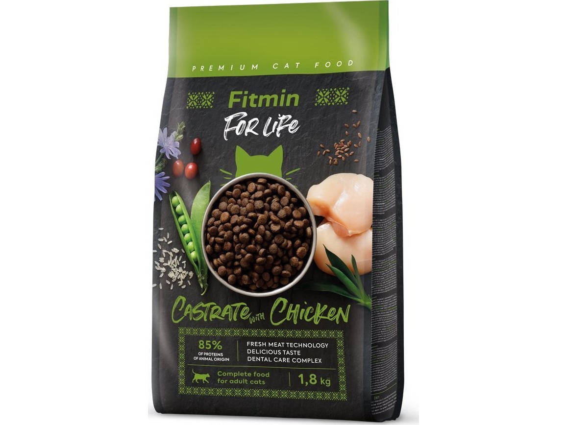Fitmin Cat For Life Castrate Chicken 1,8 Kg