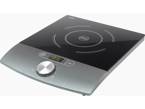 ECG IV 18, Svart, bänkskiva, zoninduktionshäll, glas, 1 zon(er), 1800 W | Vitvaror - Spishäll - Fristående hällar | GameStuff