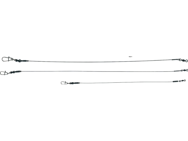 Savage Gear 1x7 Titanium Trace 20 cm 0,30 mm 7 kg 2 st (61769) | Utomhus - Fiskeredskap - Tillbehör | GameStuff