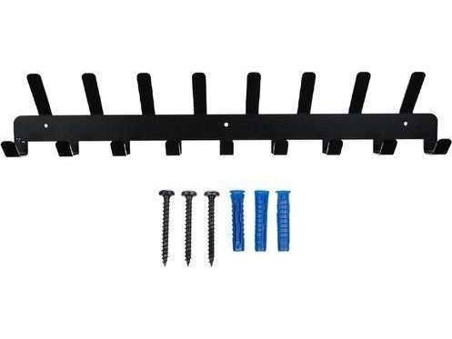 Iso Trade vægophæng (17 kroge) - sort