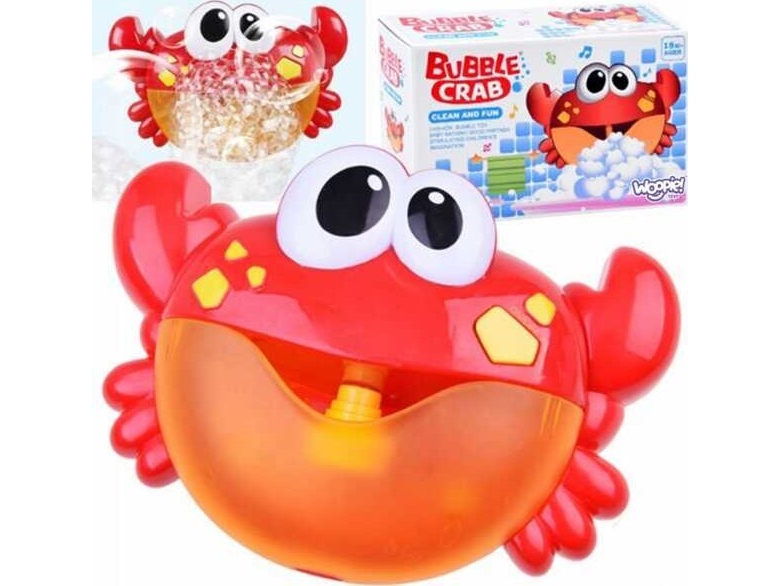 Woopie Baby WOOPIE Vonios Žaislas Krabas su Pūku ir Melodija